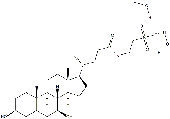 Tauroursodeoxycholate dihydrate Structure
